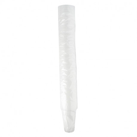 Joogitops 200ml, valge, plast, 100tk