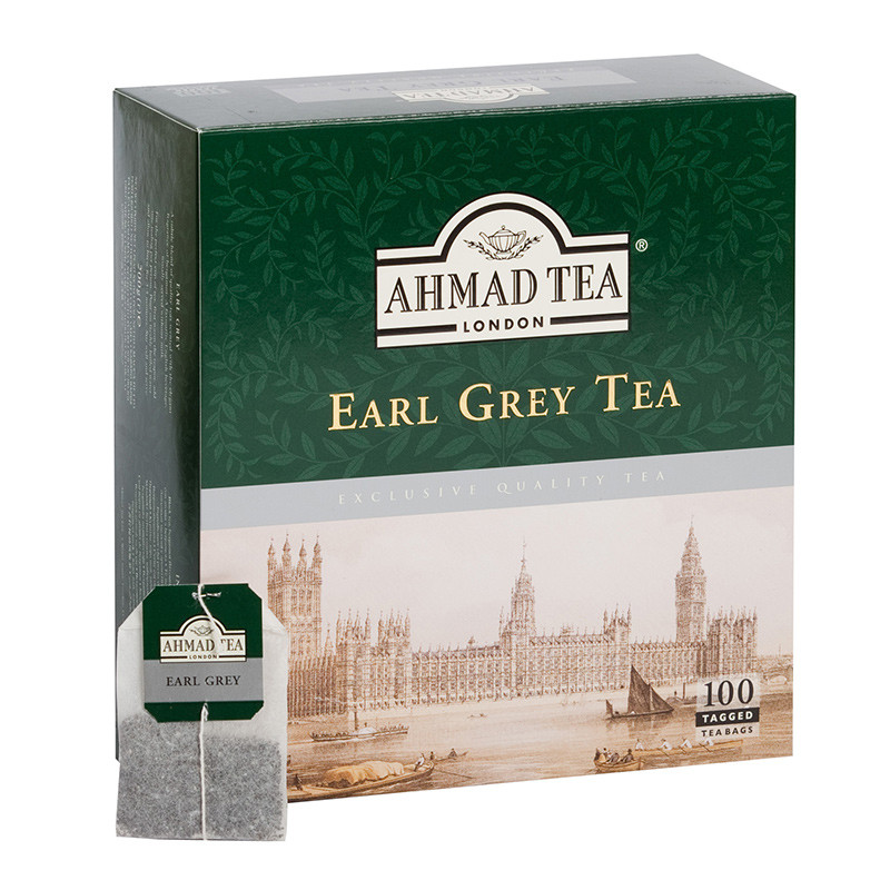 Сер 100. Ahmad Earl Grey 100 пакетиков. Чай Ahmad Earl Grey. Чай Ахмад Эрл грей 100 пакетиков. Чай Ahmad Tea Earl Grey 100г.