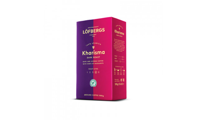 Jahvatatud kohv LÖFBERGS Lila Kharisma, 500g