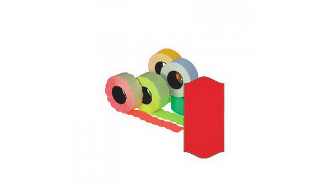 Markeerimislindid 26x12mm, punane/ümar, 5 tk