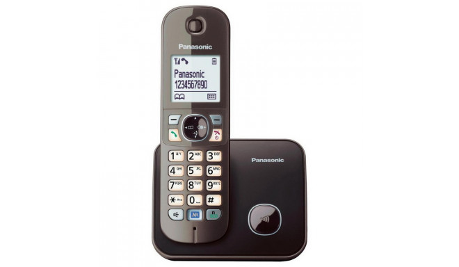 Juhtmeta telefon Panasonic KX-TG6811FXM  DECT, hall