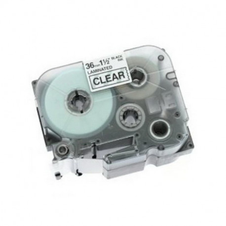 Markeerimislint Brother TZ-132, 12mm, punane/läbipaistval (20 tk)