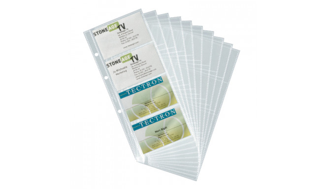 Visiitkaardihoidja lisalehed Durable Visifix 2383/2385, 10tk