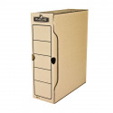 Arhiivikarp Fellowes A4 100mm, pruun kartong 3Re