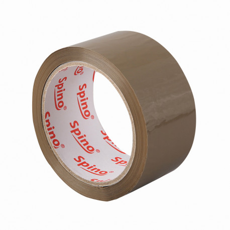 Pakketeip SPINO, 48 mm x 66 m, akrüül, pruun