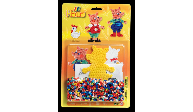 Hama beads MIDI Piglets