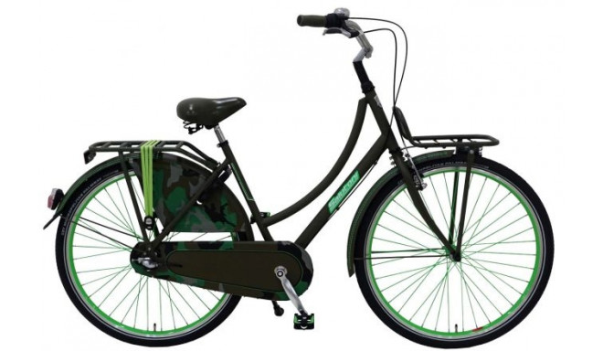 City bicycle for women SALUTONI Camouflage 28 inch 50 cm Shimano Nexus 3 speed