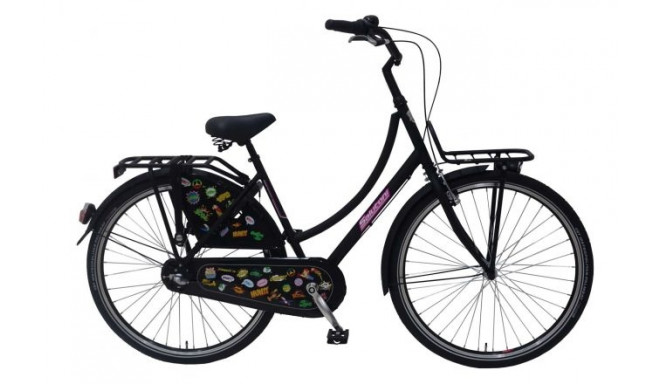 City bicycle for women SALUTONI Badges 28 inch 50 cm Shimano Nexus 3 speed