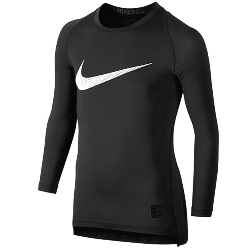 Nike Pro Cool Compression Long Sleeve T-Shirt White 