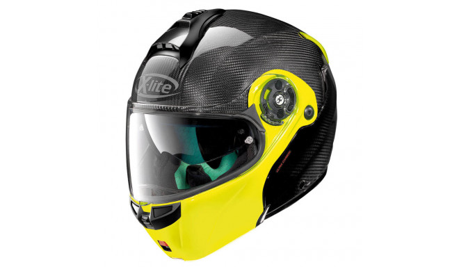 Motorcycle helmet X-lite X-1004 Ultra Carbon Dyad yellow
