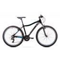 Juunior Mountain bike 15 S Rower ROMET RAMBLER R6.1 JR black-blue