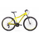 Junior mountain bicycle 17 M Rower ROMET RAMBLER R6.0 JR yellow