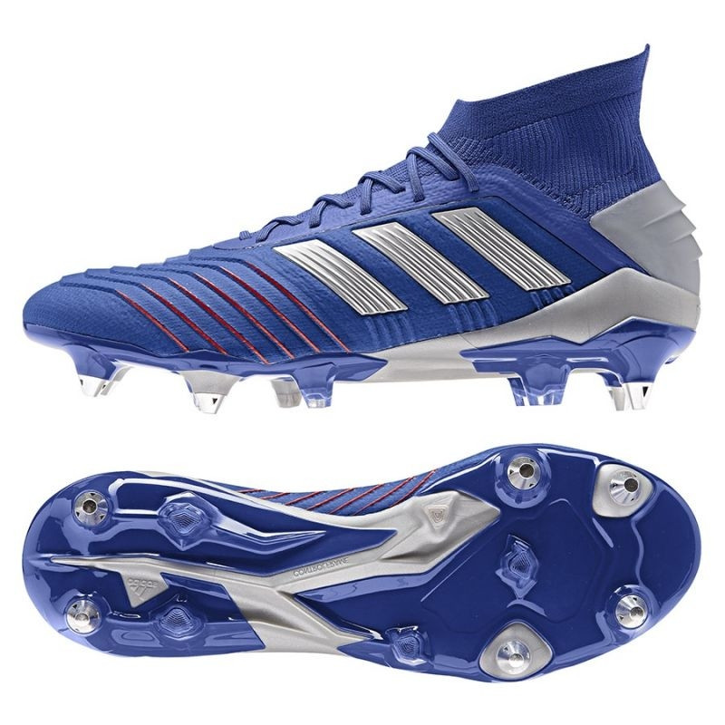 Men s grass football shoes adidas Predator 19.1 SG M BC0312 Training shoes Photopoint