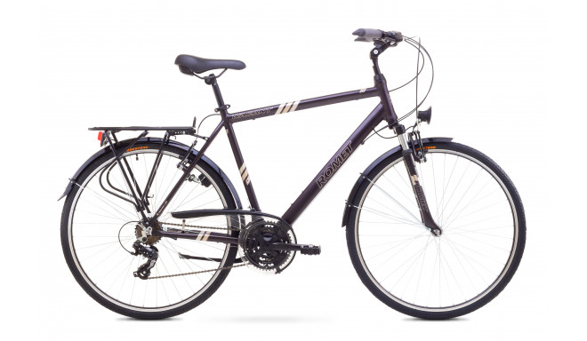 City bicycle for men 19 M ROMET WAGANT brown