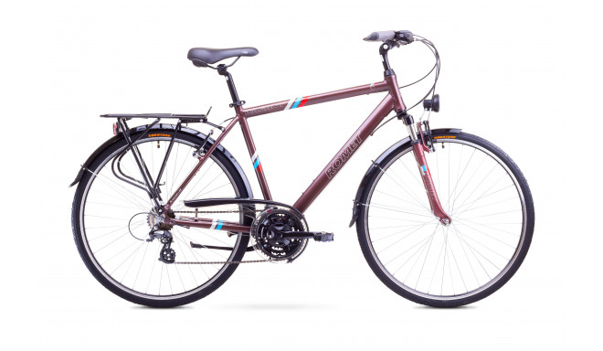 City bicycle for men 23 XL ROMET WAGANT 1 brown