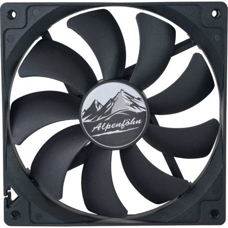 Alpenföhn ventilators Basic 140 PWM, melns