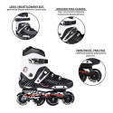 Adult roller skates for slalom Nils Extreme 39 NA12333 black-white