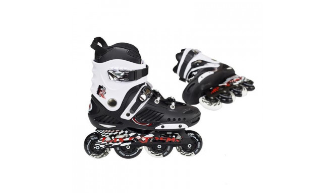 Adult roller skates for slalom Nils Extreme 42 NA12333 black-white