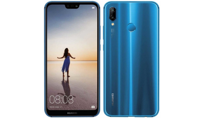Huawei P20 Lite 4G 64GB 4GB RAM Dual-SIM Klein blue EU