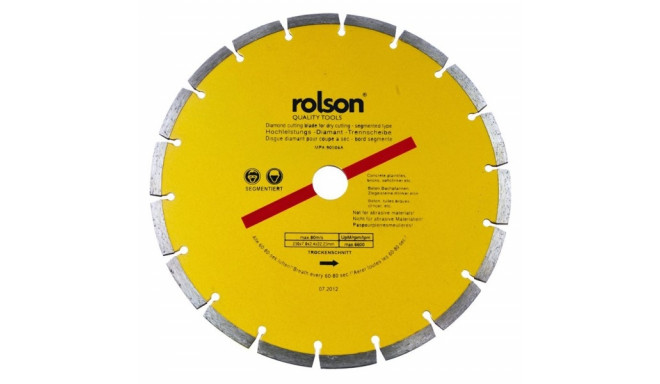Rolson teemantlõikeketas 230x7,0x2,4x22,23mm RL-24397