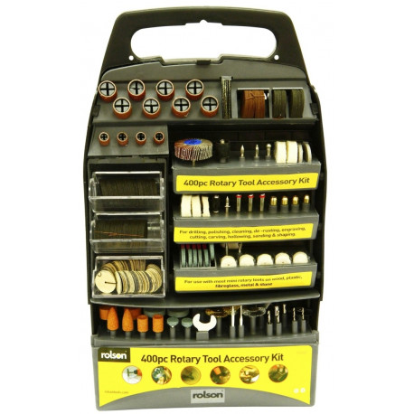 Rolson tarvikute komplekt 400 osa RL-59240