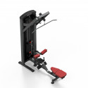 2-in-1 pulldown row machine