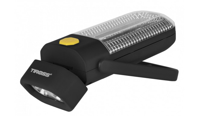 Tiross multifunktsionaalne lamp 3W COB +1W LED TS-1843