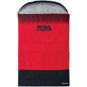 Coleman Ceiling Sleeping Bag Festival Double - red/black
