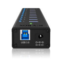 ICY Box USB hub IB-AC6110 USB 3.0 10-port