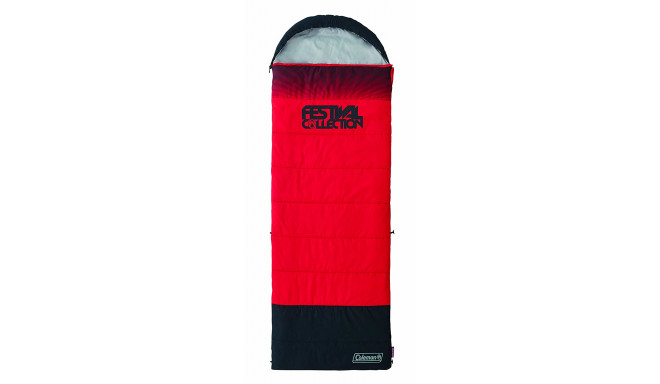Coleman sleeping bag 2000032334, black/red