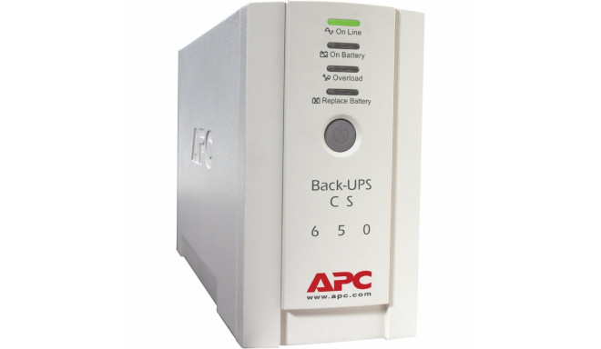 APC Back-UPS CS 650VA black650EI ++