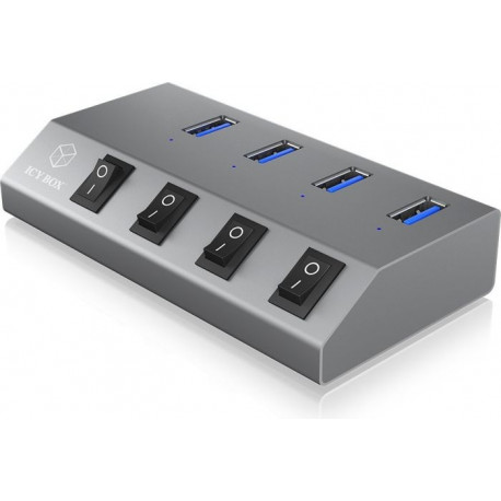 ICY Box USB hub IB-HUB1405 USB 3.0