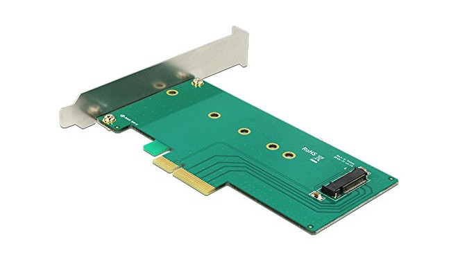 DeLOCK Adapter PCIe x4 - 1 x M.2 Key M NVMe Low Profile