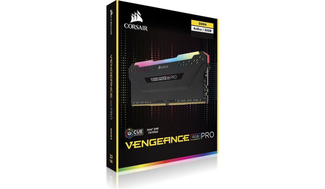 Corsair 32 GB DDR4-3200 Quad-Kit - CMW32GX4M4C3200C16