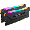 Corsair DDR4 16 GB 2666-CL16 - Dual-Kit - Vengeance RGB PRO Black