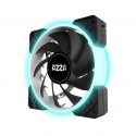 AZZA ventilaator Hurricane RGB 120mm, must