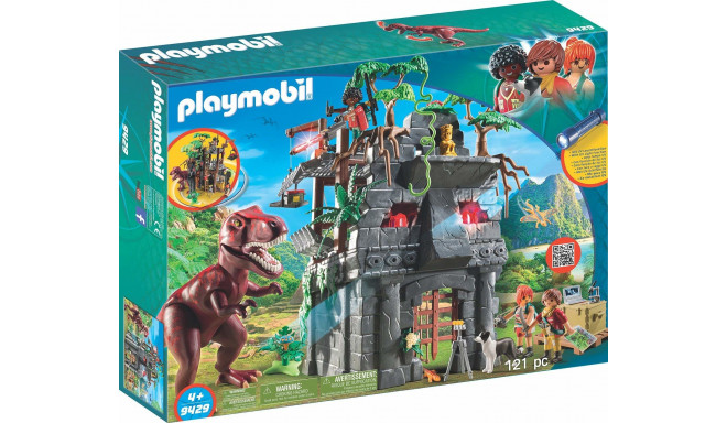 PLAYMOBIL 9429 Basecamp with T-Rex
