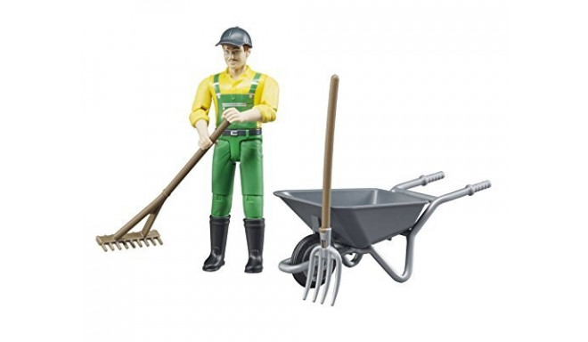 BRUDER figure set farmer with accessories - 62610