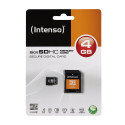 Intenso mälukaart microSDHC 4GB 21MB/s Class 4 + adapter