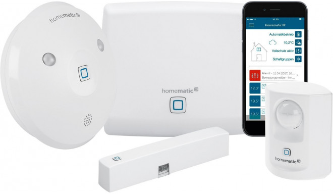 Homematic IP starter set alarm