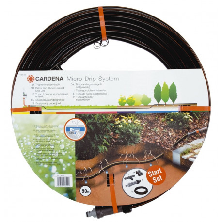 Gardena Micro-Drip-System Underground Drip Irrigation Line 13.7mm, 50 ...