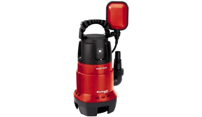 Einhell Dirt water pump GC-DP 7835, immersion / pressure pump (red / black, 780 watts)