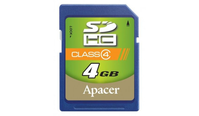 Apacer mälukaart SDHC 16GB Class 4