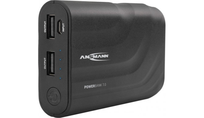 Ansmann power bank 7.0 6600mAh, black