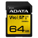 ADATA Premier One - 64 GB - SDXC memory card (UHS-II U3, V90)