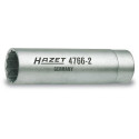 Hazet spark plug wrench 4766-2, 14mm socket wrench - 3/8 ", with crown spring