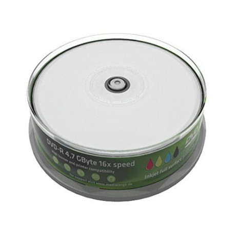 DVD-R 16x SP 4,7GB MediaR. Pr. 25 pieces