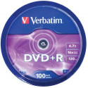 DVD+R 16x CB 4,7GB Verbatim 100 pieces