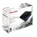 Pioneer BDR-XD05TB, Blu-ray-Brenner black, USB 3.0
