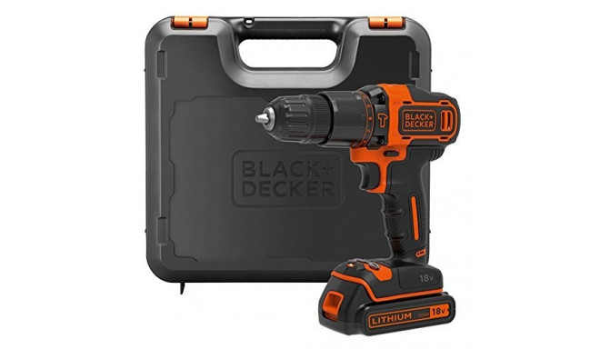 Black&Decker BDCHD18K - black / orange - case, Li-ion battery 1.5Ah